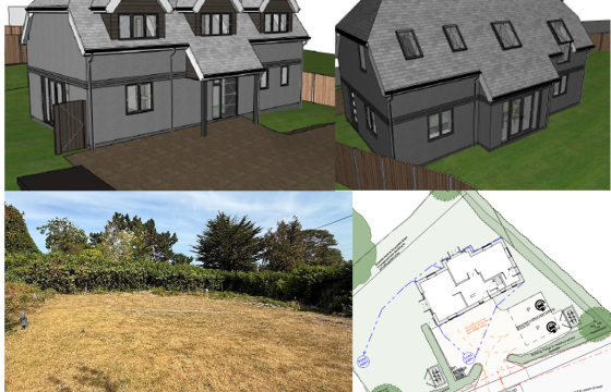Plot with PP for sale in Broadstone photo